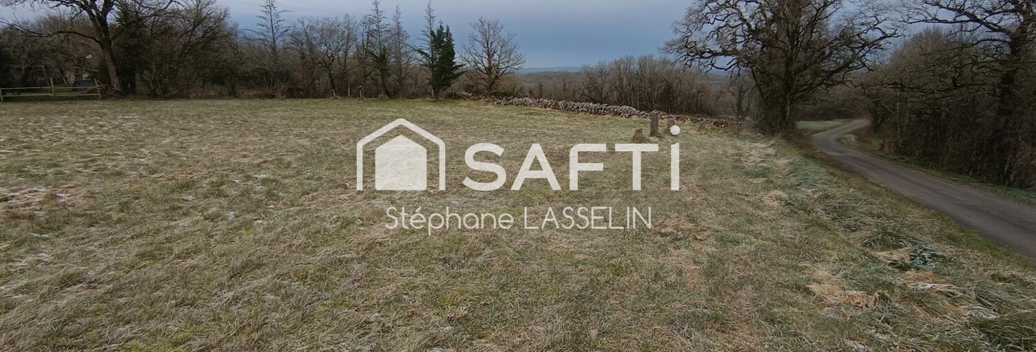 Terrain  1847 m² à vendre à Cuzance (46600)