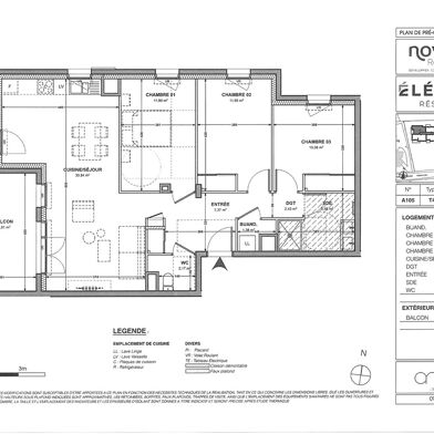 Appartement 4 pièces 359000 €