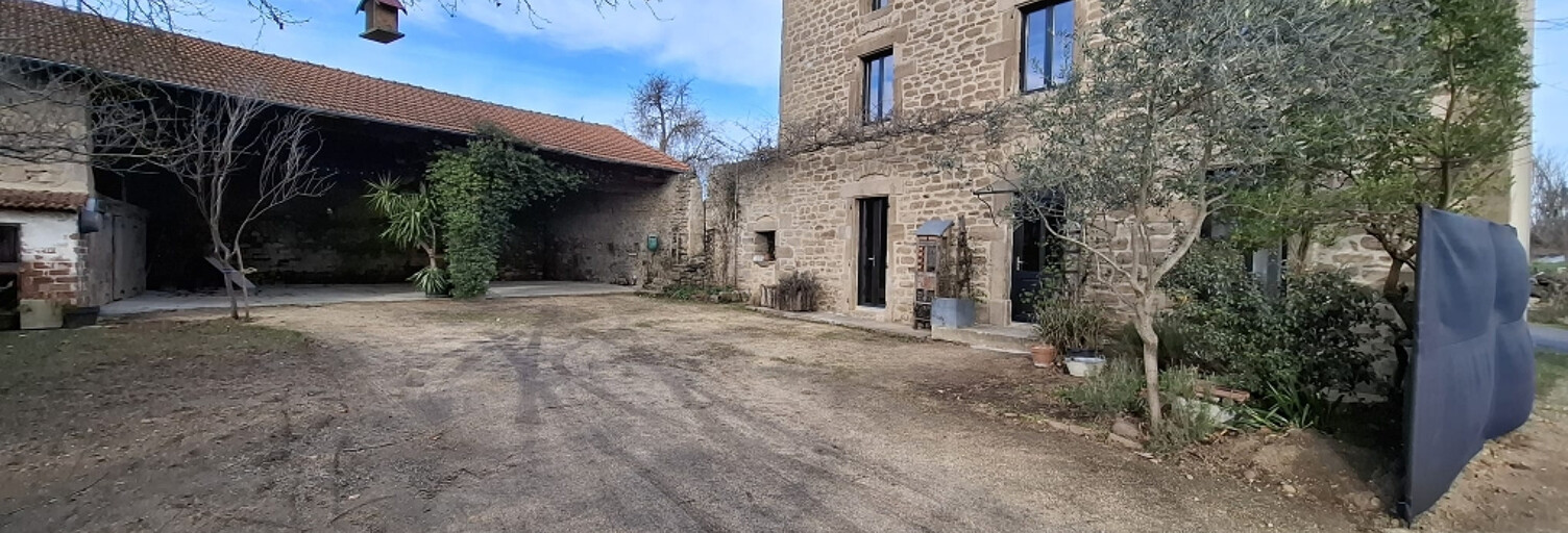 Maison 8 Pièces 182 m² à vendre à Saint-Jean-de-Galaure (26240)