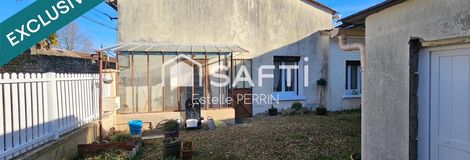 Maison 4 Pièces 53 m² à vendre à Sireuil (16440)