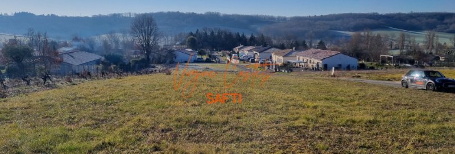 Terrain  1000 m² à vendre à La Salvetat-Belmontet (82230)