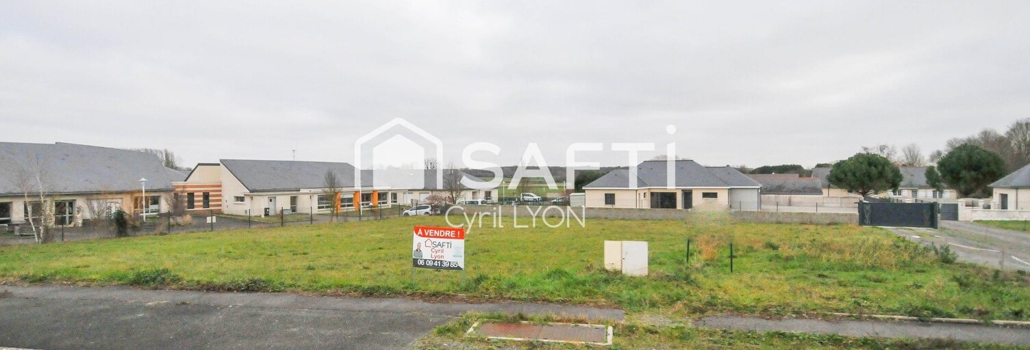 Terrain  729 m² à vendre à Vernantes (49390)