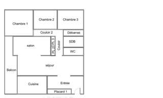 Appartement 5 Pièces 102 m² à vendre à Évreux (27000)