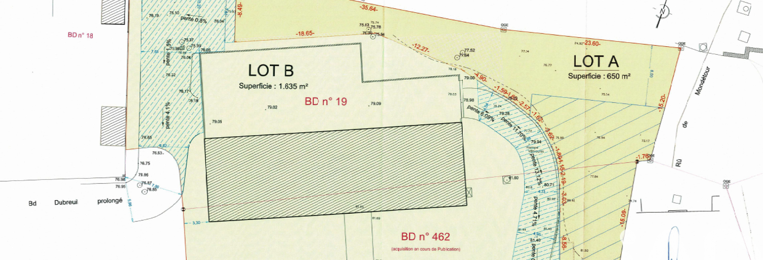 Terrain  650 m² à vendre à Orsay (91400)