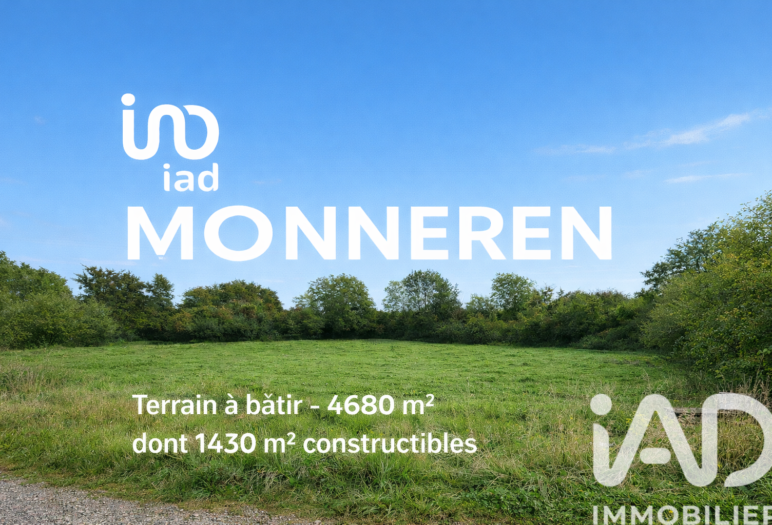 Vente Terrain à bâtir 4 680 m&sup2; — photo 1