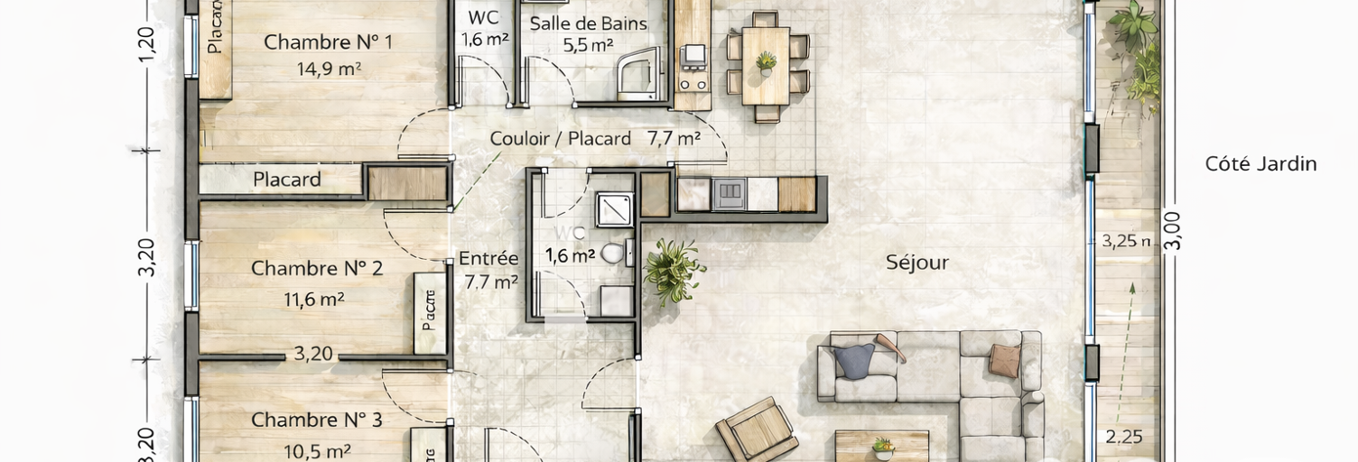 Appartement 4 Pièces 115 m² à vendre à Paris 12 (75012)