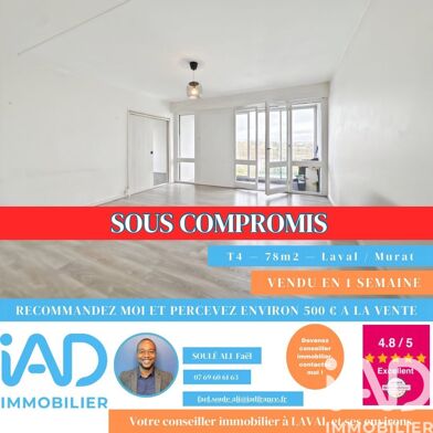 Appartement 4 pièces 110000 €