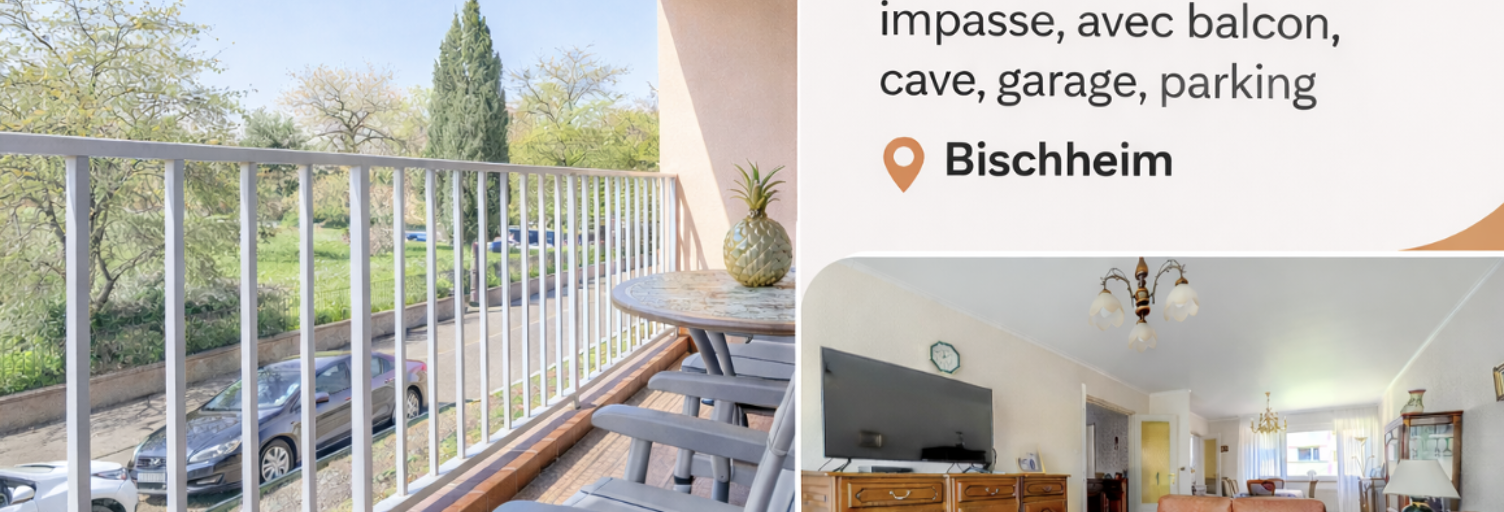 Appartement 93 m² en viager Bischheim (67800)