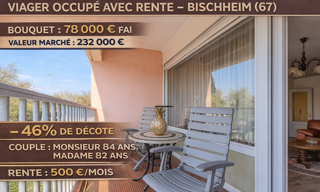 Appartement 93 m² en viager Bischheim (67800)