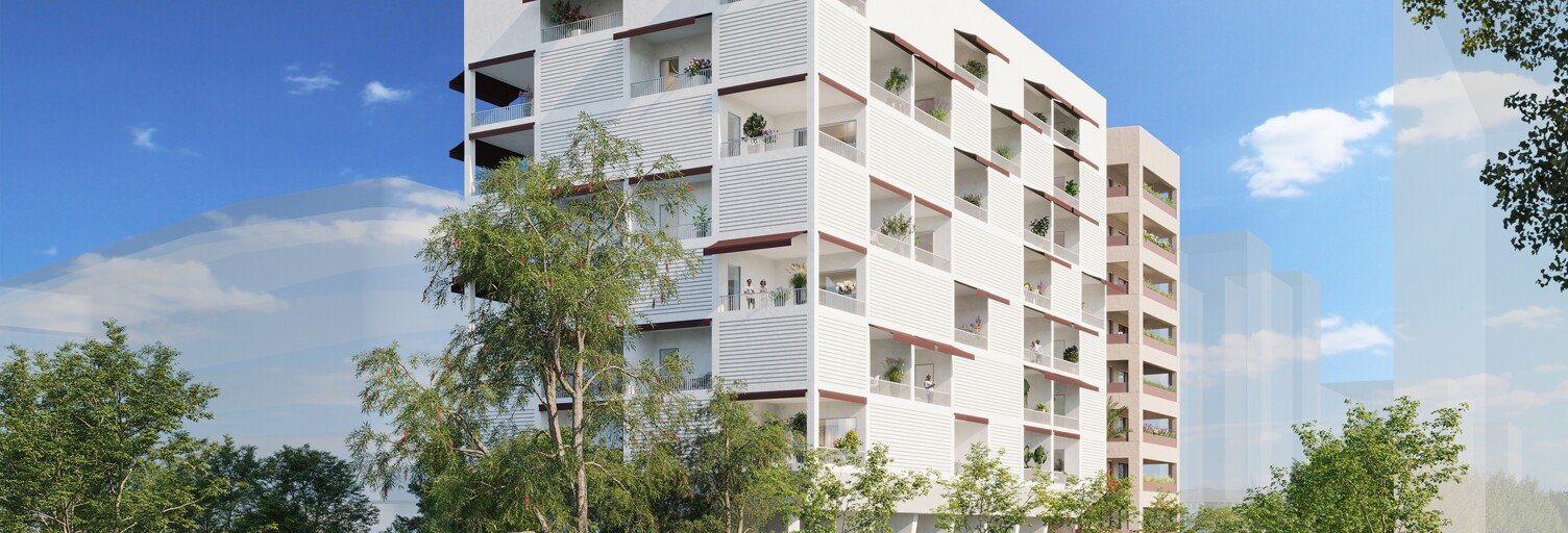 Appartement neuf T3, T4 Pièce 62 à 85 m² à vendre à Montpellier (34000)