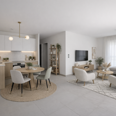 Appartement 3 pièces 157300 €