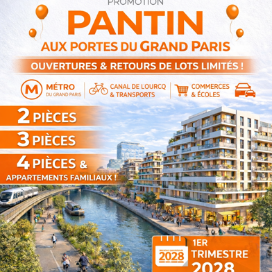 Appartement 2 pièces 410000 €