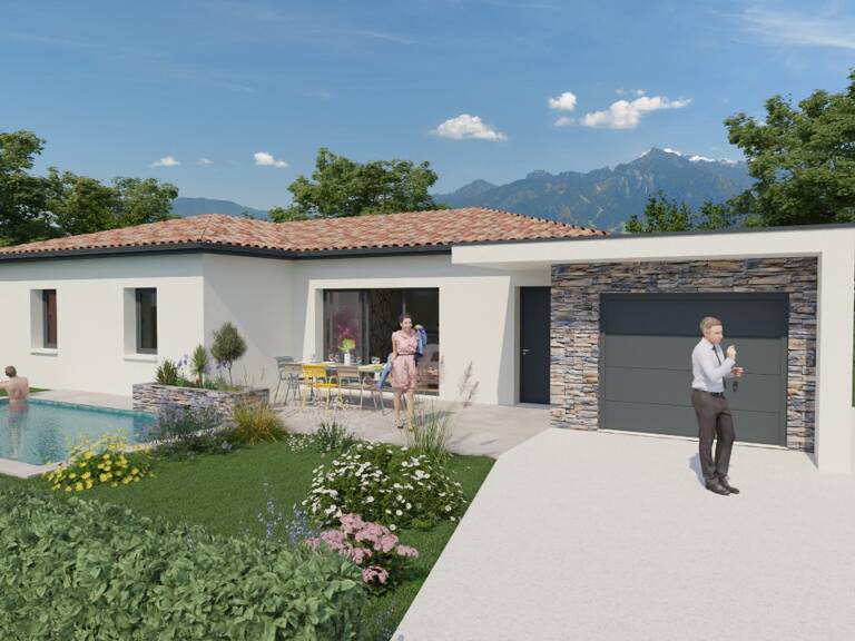 À vendre : Maison contemporaine neuve de Plain-Pied – Pont-de-l'Isère (26600) — photo 1