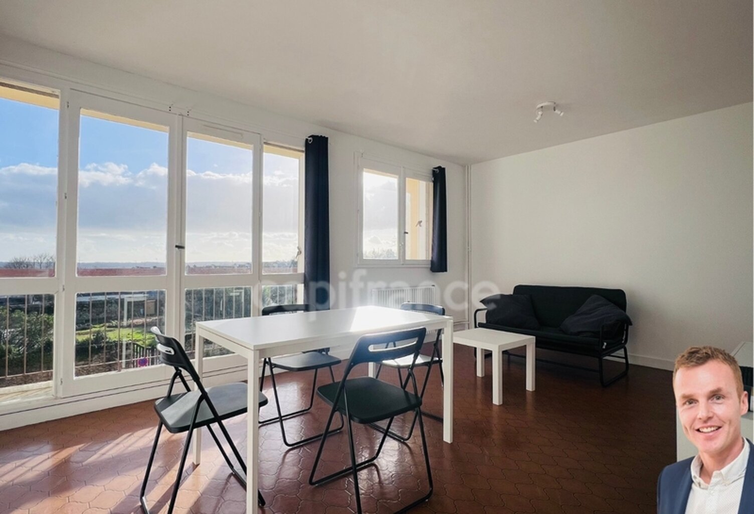 QUIMPER (29) Appartement meublé à vendre T2 de 51,13 m² - Balcon - Cave — photo 1