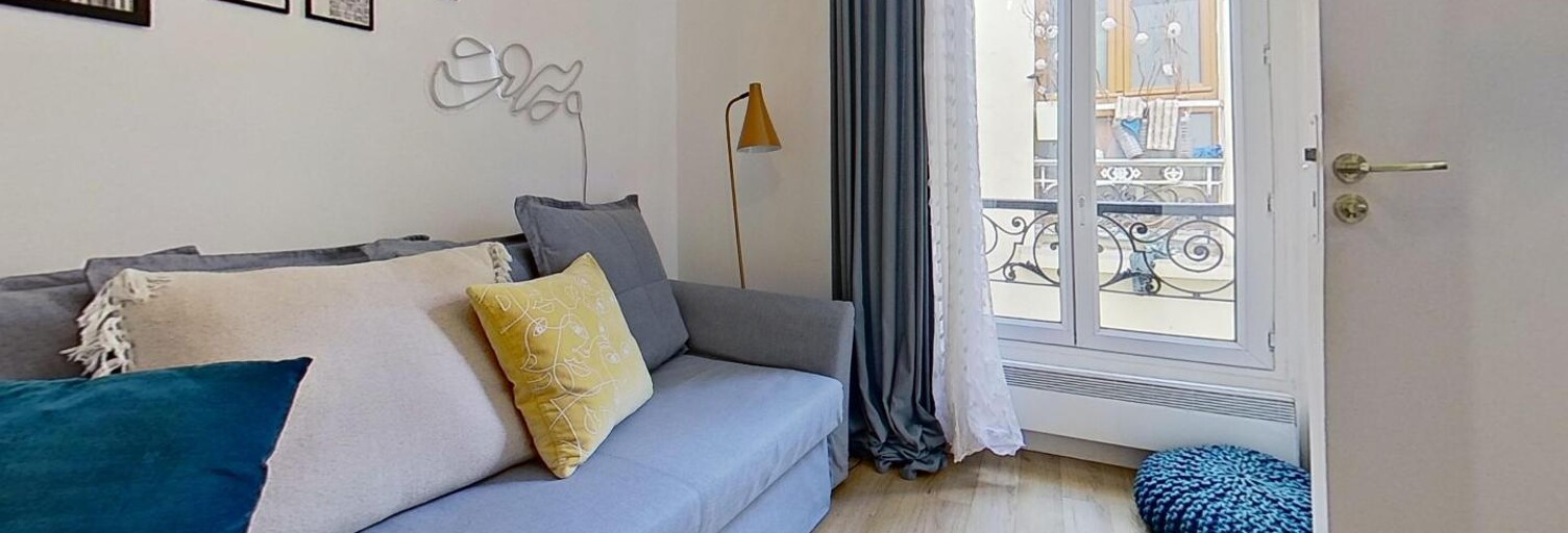 Appartement 1 Pièce 18 m² à louer à Paris 19 (75019)