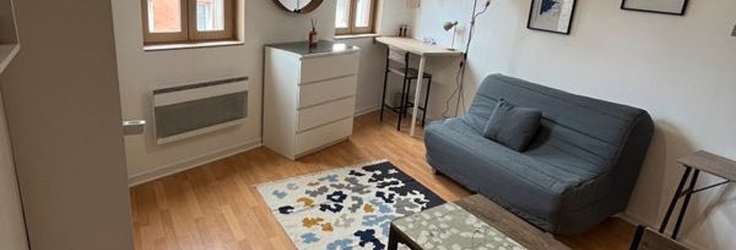 Appartement 1 Pièce 19 m² à louer à Toulouse (31000)