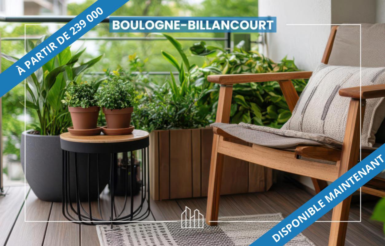BORD DE SEINE - PROX COMMERCES  Appartement neuf Boulogne-Billancourt 92100