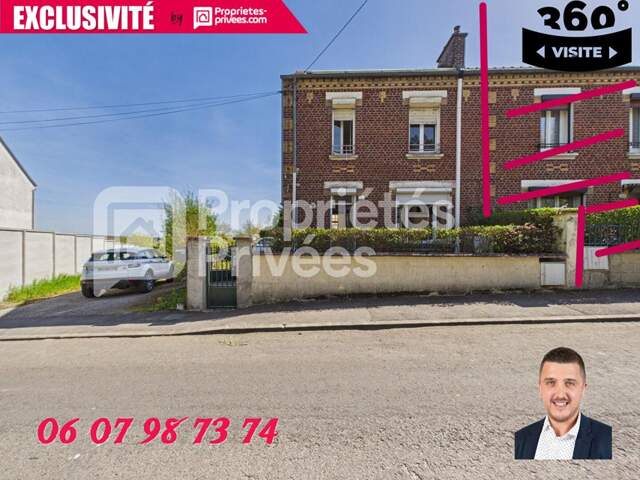 Maison semi-mitoyenne avec jardin ? Investissement locatif ? Hirson — photo du bien