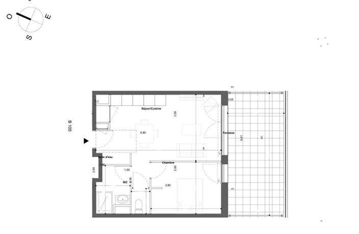 T2 41m² lumineux avec terrasse dans un parc paysager à Montfavet — photo 4