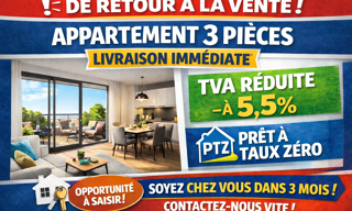 Appartement 2 Pièces 63 m² à vendre à Montfermeil (93370)