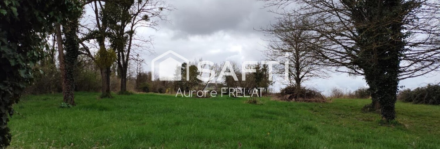 Terrain  1500 m² à vendre à Brizay (37220)