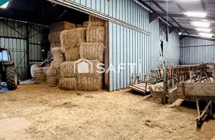 Ferme à rénover avec garage, hangar, et terrain. — photo 4