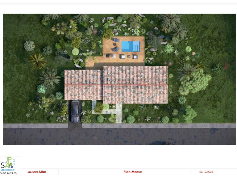 MAISON NEUVE DE 105 M2 AVEC GARAGE ET TERRASSE — photo 1