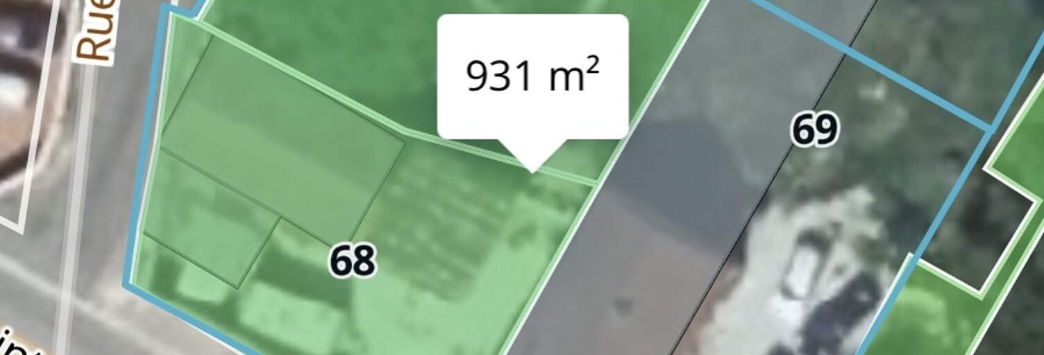Terrain  931 m² à vendre à Clesles (51260)