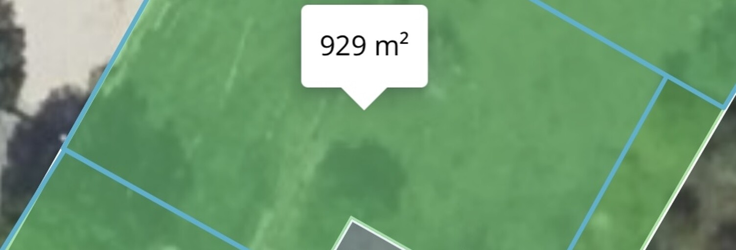 Terrain  929 m² à vendre à Clesles (51260)