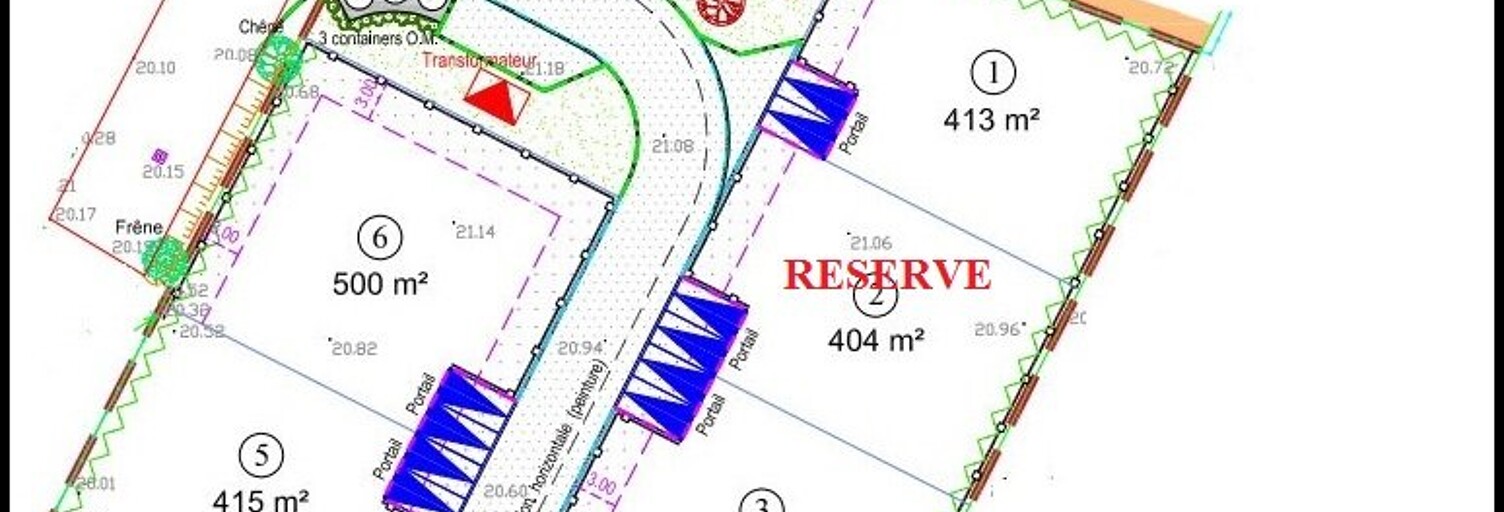 Terrain  420 m² à vendre à Dax (40100)