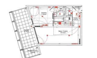 Appartement 2 Pièces 46 m² à vendre à Bordeaux (33000)
