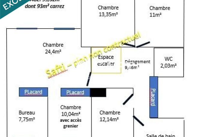 Au pied des remparts - Appartement avec vue en duplex  (DPE C) — photo 3