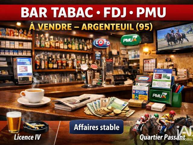 Vente Bar-tabac 100 m&sup2; — photo du bien