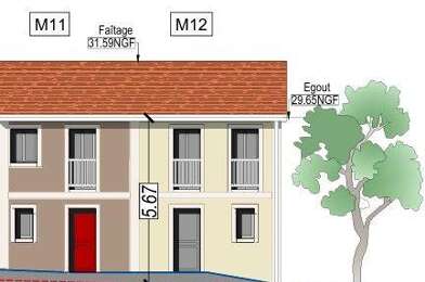 Maison 3 pièces 199000 €
