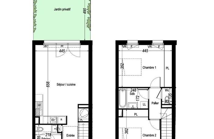 Vente Maison/villa 3 pièces — photo 2