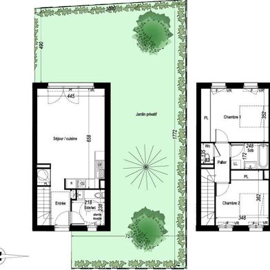 Maison 3 pièces 209000 €