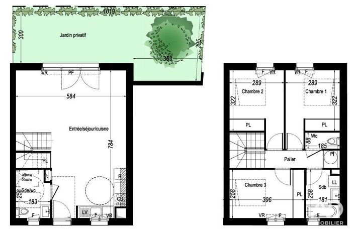 Vente Maison/villa 4 pièces — photo 2