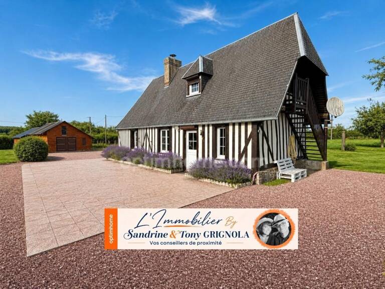 Maison à colombages – Dépendances – Terrain de 7 350 m² – CORDEBUGLE (14100) — photo 1