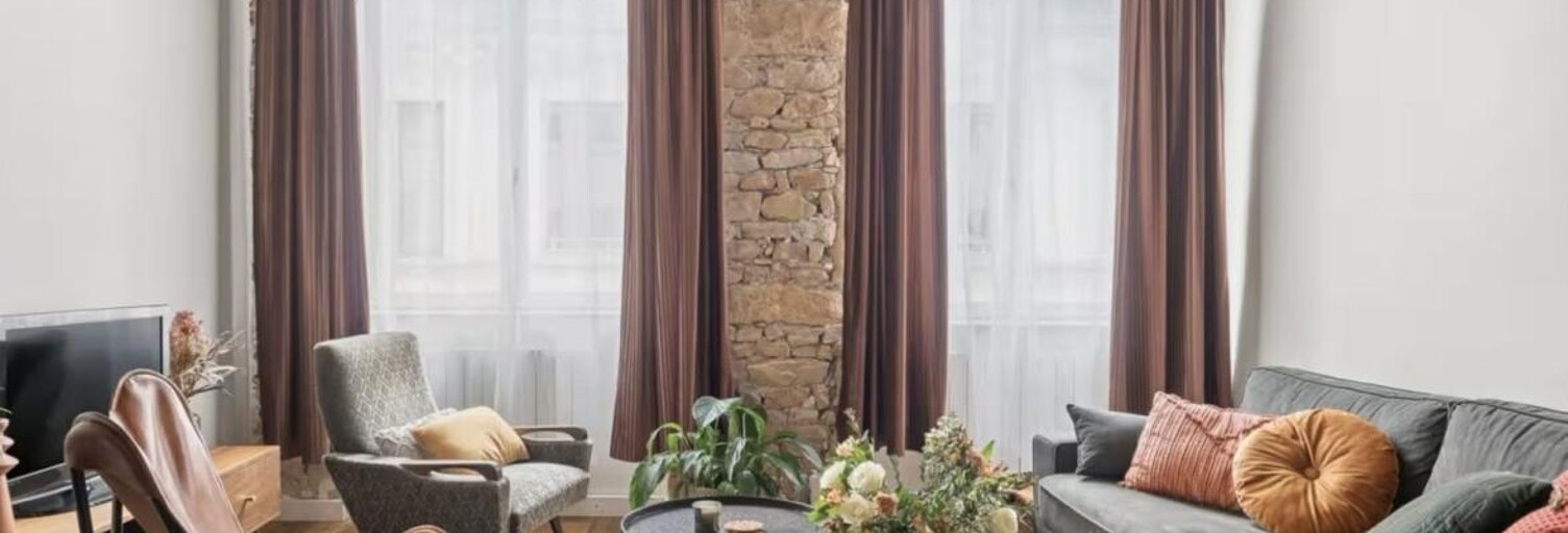 Appartement 1 Pièce 42 m² à louer à Lyon 1 (69001)