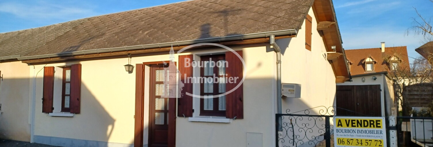 Maison 4 Pièces 56 m² à vendre à Bourbon-Lancy (71140)