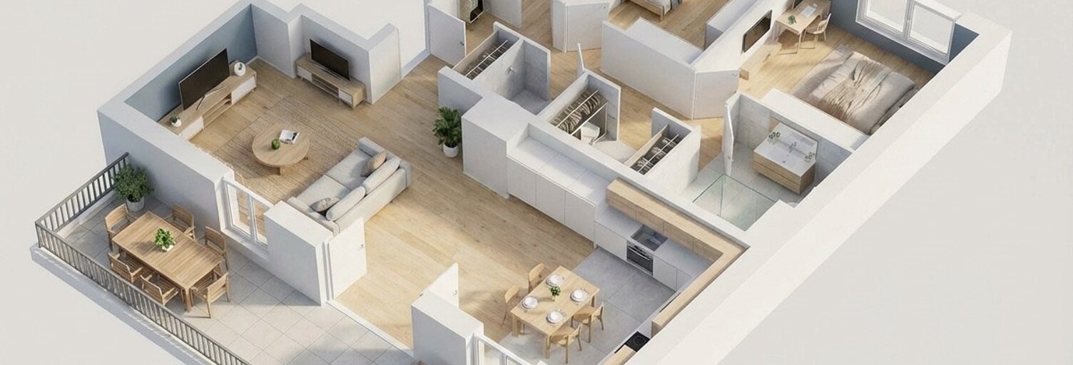 Appartement 4 Pièces 90 m² à vendre à Pérenchies (59840)