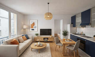 Appartement 2 Pièces 28 m² à vendre à Paris 18 (75018)