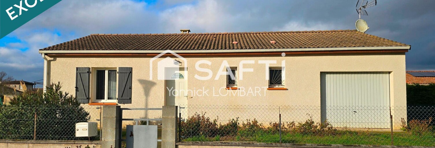 Maison 4 Pièces 88 m² à vendre à Rivières (81600)