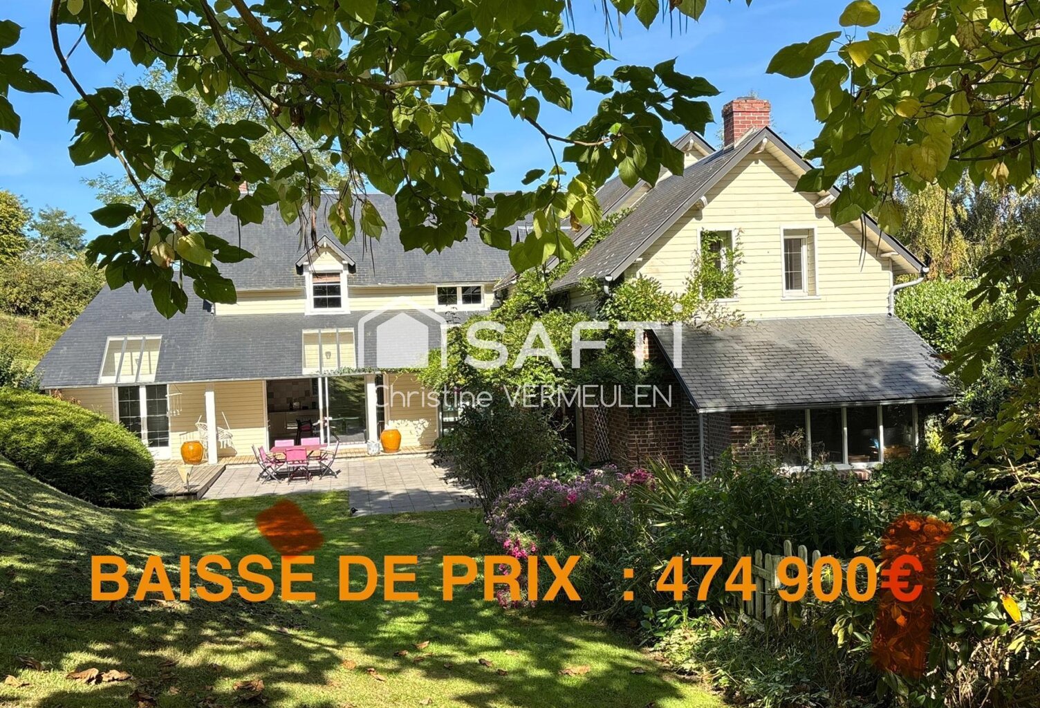 Maison proche centre ville à Lisieux 255 m2, AUCUNS TRAVAUX — photo 1