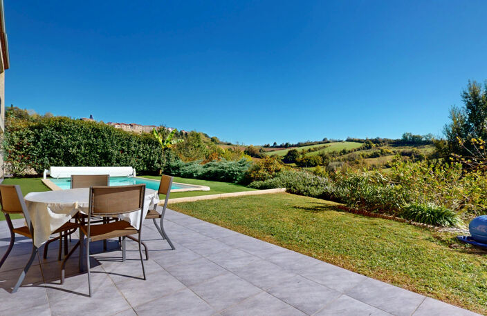 Maison T6 164m2 sur 1601m2 terrain avec piscine, vue Pyrénée — photo 2