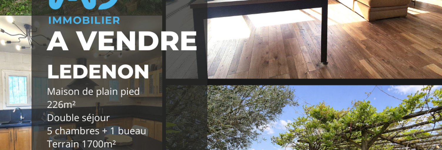 Maison 6 Pièces 226 m² à vendre à Lédenon (30210)