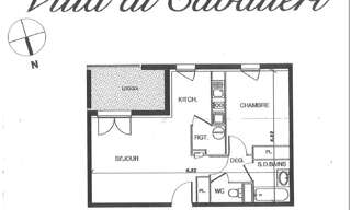 Appartement 2 Pièces 46 m² à vendre à Tarbes (65000)