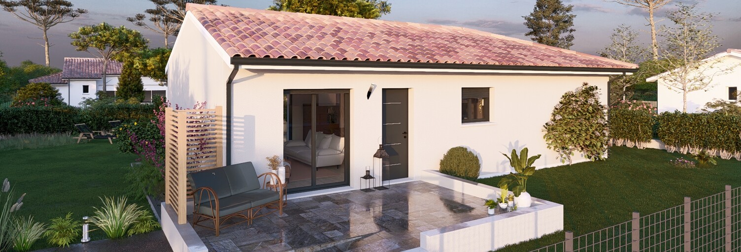 Maison 90 m² à construire Laluque (40465)