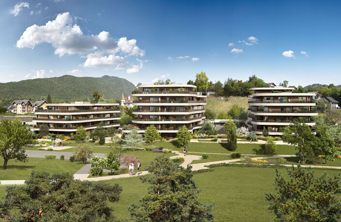 Appartement Neuf à Gresy Sur Aix - Normes RE2020 - Terrasses. — photo 2