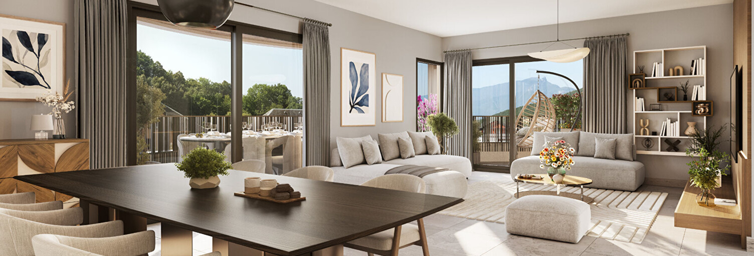 Appartement 3 Pièces 66 m² à vendre à Grésy-sur-Aix (73100)